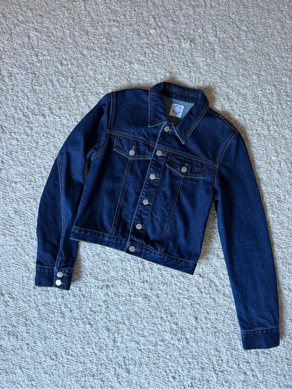 With Jean Indigo Denim Trucker Jacket